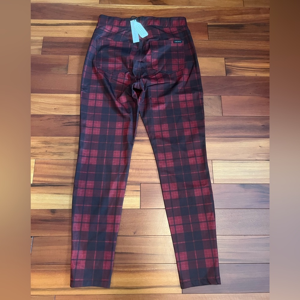 Sanctuary red plaid pants